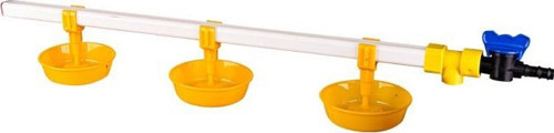Hindiler İçin Nipel Suluk Sistemi 60 Cm 3 Nipelli Büyük Yaylı Çanaklı