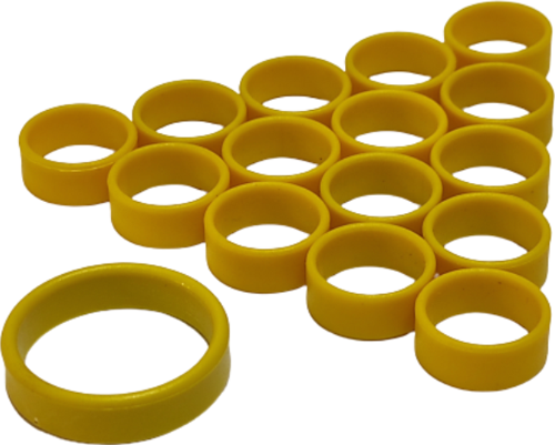 Tavuk Halkası-Künyesi 20 mm 10 Lu Pk.SARI