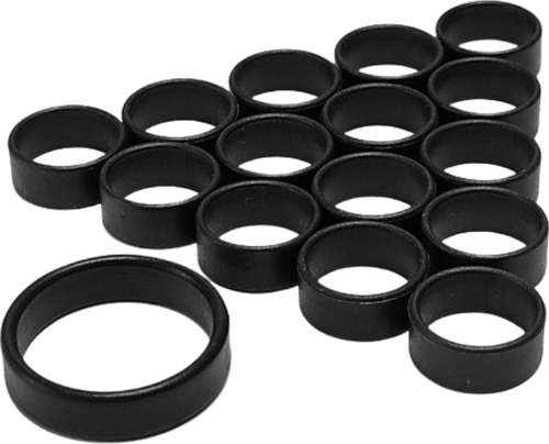 Tavuk Halkası-Künyesi 24 mm 10 Lu Pk.SİYAH