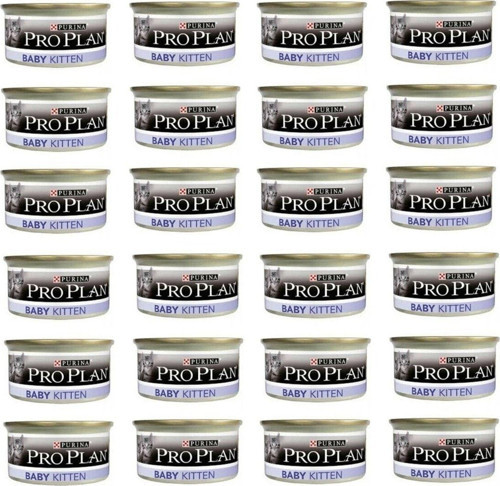 Baby Kitten Yavru Kedi Ve Emziren Anne Yaş Kedi Maması 85 Gr. X 24 Adet