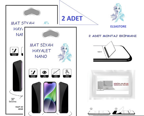 Xiaomi MİA3 Nano Ekran Koruyucu 2 Adet Ultra İNCE Esnek MAT HAYALET
