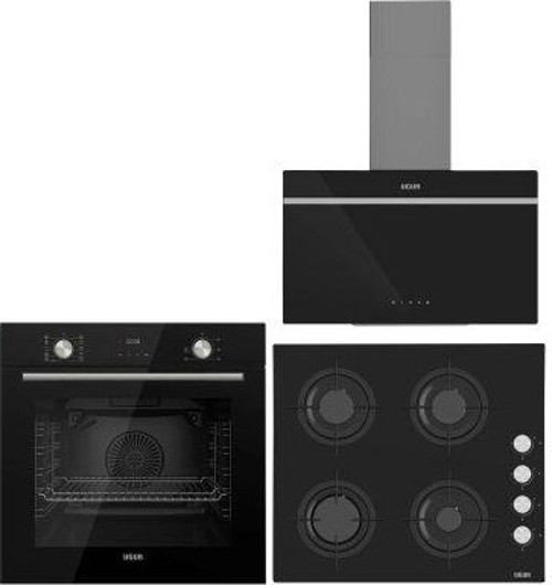 SİYAH ANKASTRE(UAD 6011 SA3DHD + UAF 6011D SCPET + UAO 6040W0 SCY)