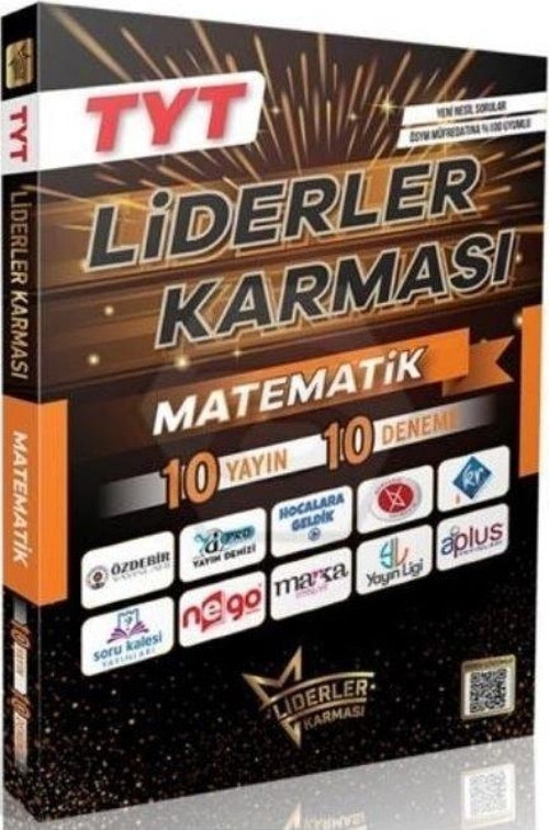 LİDERLER KARMASI TYT MATEMATİK BRANŞ DENEMELERİ 10 YAYIN 10 DENEME