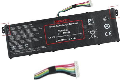 Acer Aspire 3 A315-66 A315-68 A315-72 Notebook Bataryası Pili