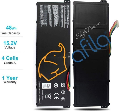 Acer ES1-511, ES1-512, ES1-520, ES1-521 Batarya Pil Ver.2 (15.2V)