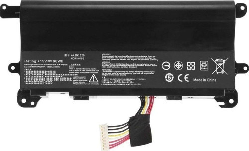 Asus G752VT G752VT-1A, G752VT-DH72, G752VT-DH74 Notebook Bataryası, Pili Ver.1 (8Cell)