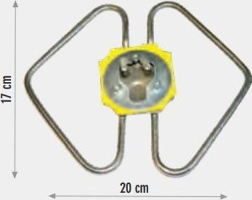 KELEBEK SEMAVER REZİSTANS 1750 W 220 V 6,5 ?Cr-Ni