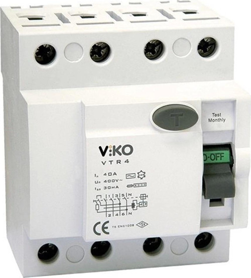 3X40 300 mA YANGIN KORUMA RÖLESİ