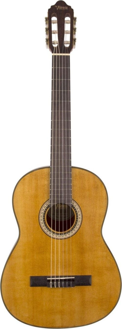 Vc404 Klasik Gitar, Scale 4/4, Naturel Mat, Kapak Sıtka