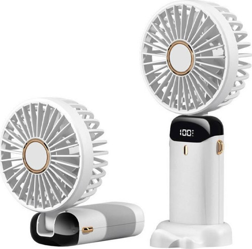 N15 Dijital LED Göstergeli Katlanabilir Kirpik ve Makyaj Kurutucu Fan