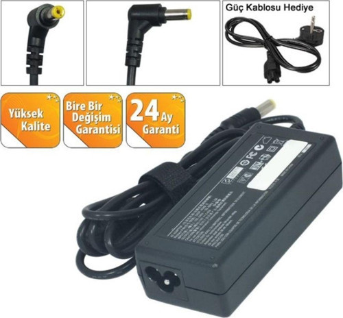 Acer Aspire ES1-572-34XC Notebook Adaptör, Şarj Cihazı (45W-65W)