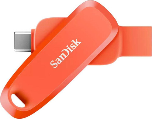 Phone Drive 256Gb Android Uyumlu Usb 3.2 Gen 1 Flash Bellek Nasturium Orange Sdddc6-256G-G46No