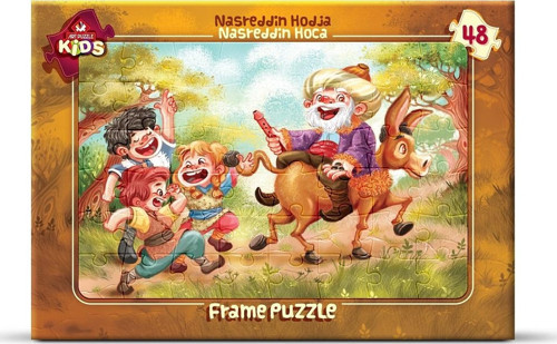 Art Çoçuk Frame Puzzle Nasreddin Hoca 48 Parça