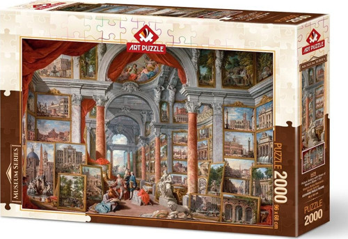 Modern Roma Manzalı Resim Galerisi, (1757) 2000 Parça Puzzle