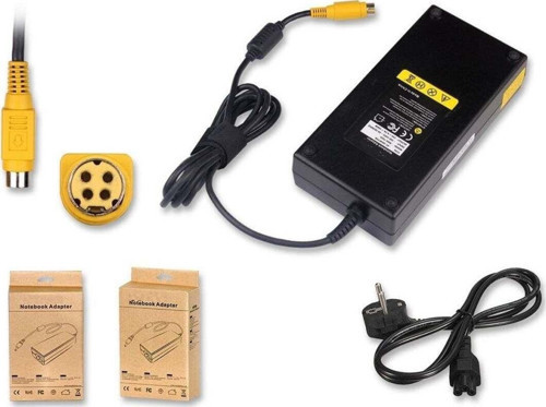 Toshiba Qosmio X770 X775 X70 180W 4 Pin Notebook Adaptörü, Şarj Cihazı Uyumlu