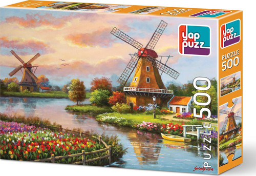 İkiz Değirmenler 500 Parça Puzzle