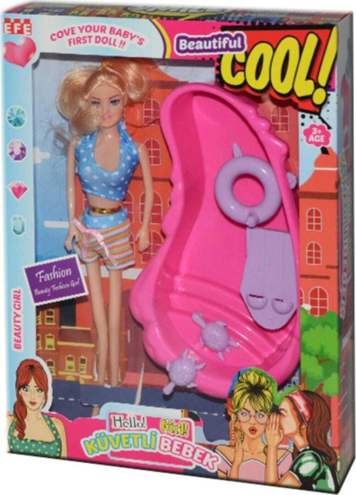 Oyuncak Bebek Küvetli