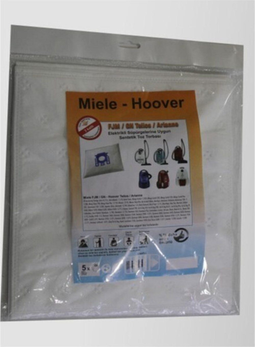 Miele Toz Torbası 5'Li - Fjm Ve Gn Modellerine Uyumlu