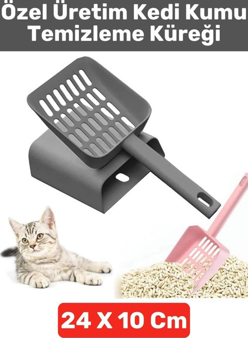 Özel Üretim Yüksek Kaliteli Hijyenik Kedi Tuvaleti Kedi Kumu Temizleme Küreği