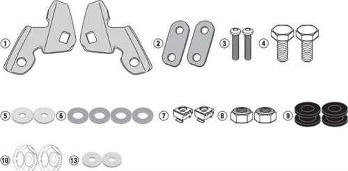 D1163KIT HONDA PCX 125 (18-20) Rüzgar Siperlik Bağlantısı