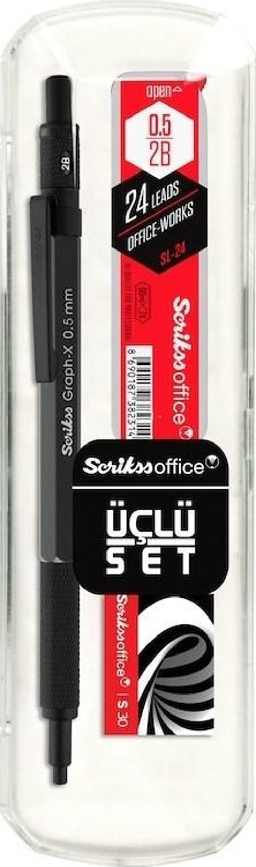 SCRIKSS VERSATIL GRAPH-X 0,5 ANTRAS 3 LÜ SET