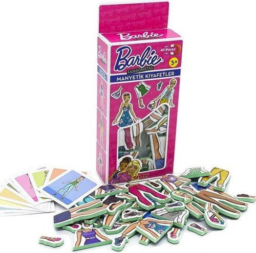 Barbie Magnet Kıyafet Giydirme Oyunu