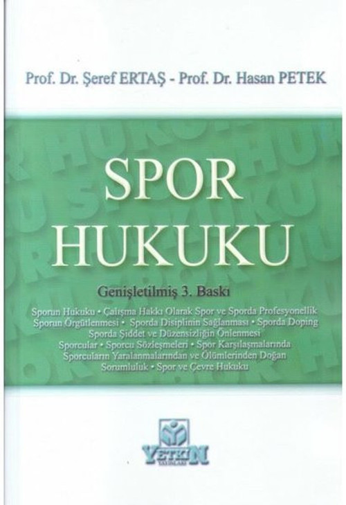 Spor Hukuku / Şeref Ertaç - Hasan Petek