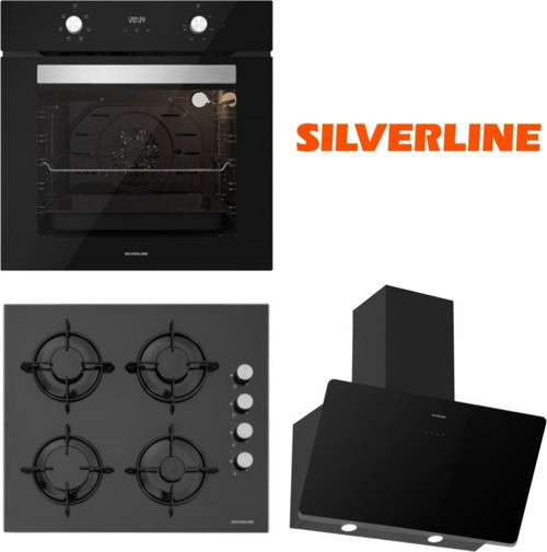 Siyah Cam Ankastre Set Bo6502B01 - Cs5349B01 - 3457 Soho