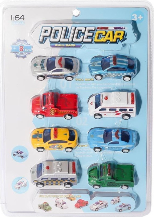 1195E-2 Çek Bırak Şehrin Kurtarıcıları 1:64 8Li -Birliktoys