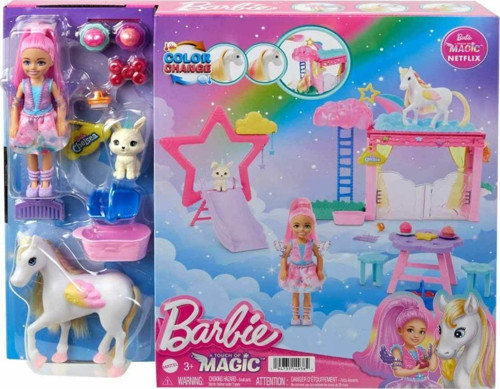 Hnt67 Barbie A Touch Of Magic Chelsea Ve Pegasus Oyun Seti 1 - 30 Kasım