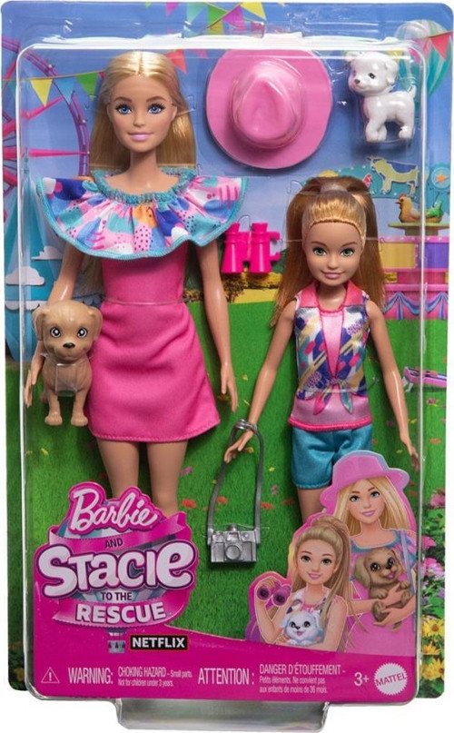 Hrm09 Barbie Ve Stacie Kız Kardeşler İkili Set - Barbie & Stacie To The Rescue