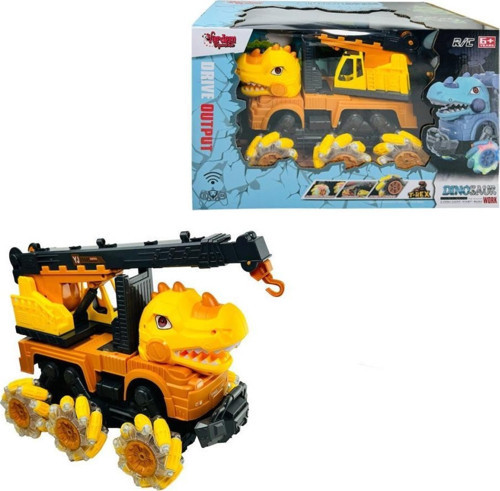 Yj-078-1 Uzaktan Kumandalı Full Fonksiyon 2.4G Dinozor Kamyon Vinç -Vardem
