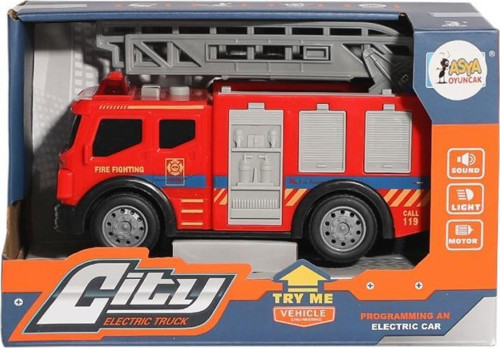 06834-998-55A B C Sesli Ve Işıklı Acil Servis Araçları -Asya Oyuncak