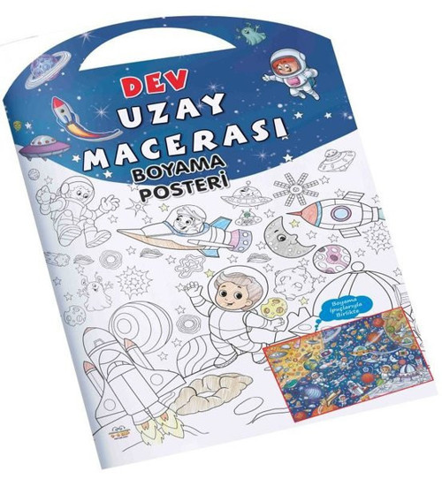 Dev Uzay Macerası - Boyama Posteri