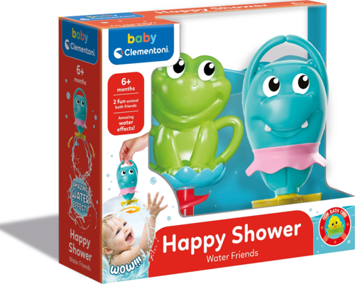 17444 Baby Clementoni - İlk Arkadaşlarım Banyo Oyuncağı +6 Ay