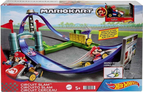 Hgk59 Hw Mario Kart Keskin Dönüşler Pist Seti /Hot Wheels