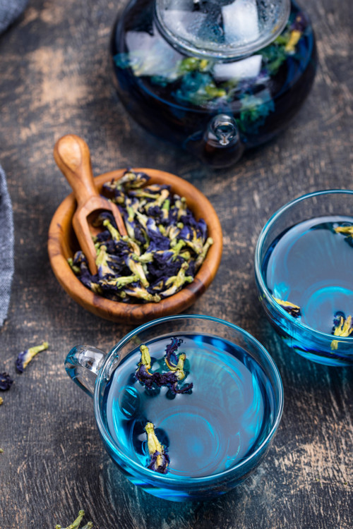 Çay Butterfly Pea Flower Tea Mavi Kelebek Sarmaşığı Çayı Deluxe Seri 25 Gr