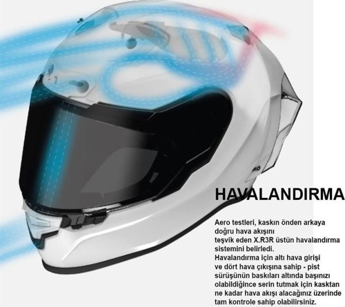 X.R3R Precision Karbon Full Face Motosiklet Kaskı