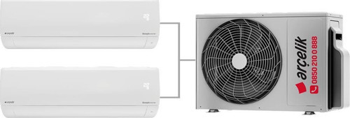 Multi Sistem Duvar Tipi 2+1 İnverter 24+24 30000Btu Klima Zm30105-2424