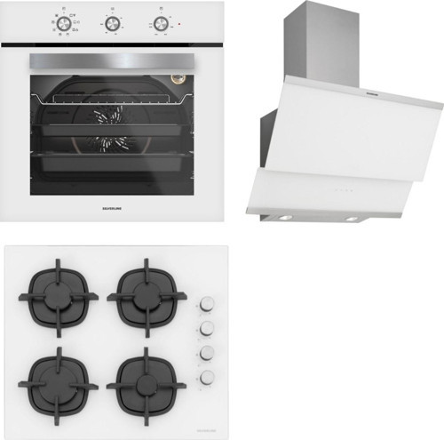 Beyaz Cam Ankastre Set Bo6503W01 - Cs5343W01 - 3420 Classy