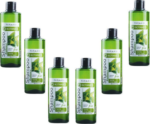 Botanics Isırgan Özlü Parlaklık Veren Şampuan 500 Ml ( 6 Adet )
