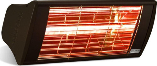Supra 2000 Watt GSS20 Kumandasız Suya Dayanıklı Elektrikli İnfrared Isıtıcı-Siyah