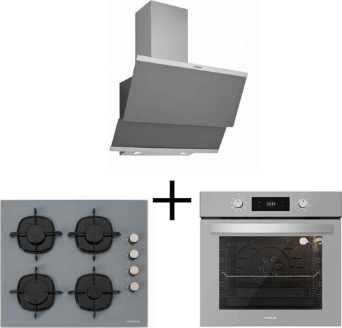 Classy Gri Ankastre Set+CS5335S01+BO6504S01