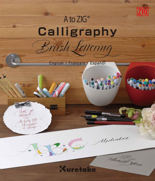 ZIG EGITIM KITAPÇIGI BRUSH LETTERING INTX500-801