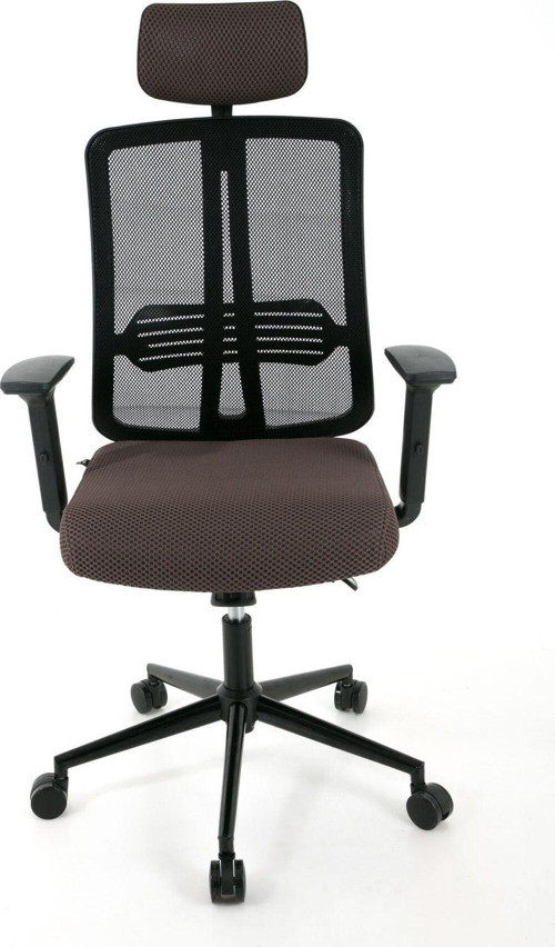 Comfort Ofis Koltuğu Çalışma Koltuğu Kahverengi Siyah Yıldız Ayak