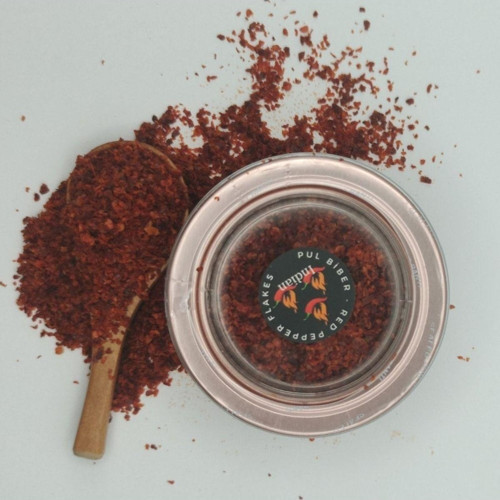 Acı Pul Biber - Çok Çok Acı 60 Gr Özel Mıknatıslı Baharat Kutusunda