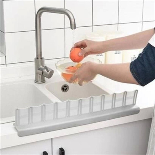 Vantuzlu Kauçuk Sıvı Su Sızdırmaz Mutfak Banyo Duş Bariyeri Lavabo Kenar Tutucu Set