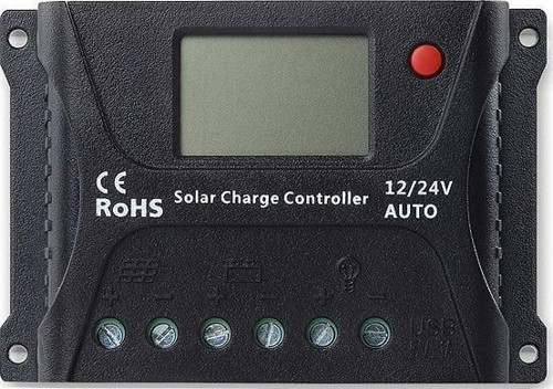 Solar A Enerji SRNE SR-HP2410 12 V/24 V 10A PWM Solar şarj regülatörü IP30 HP2410