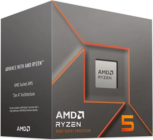 Ryzen 5 8400F 4.20GHz (Max 4.70GHz) 6 Çekirdek 16MB Önbellek Soket AM5 İşlemci
