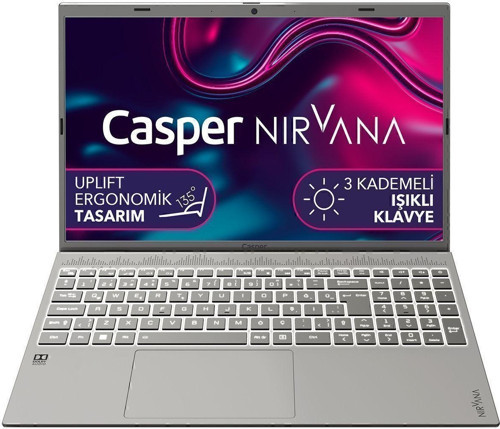 Nirvana C550.1235-Bf00R-G-F Intel Core İ5 1235U 16Gb Ram 1 Tb Nvme Ssd W11P 15.6" Laptop